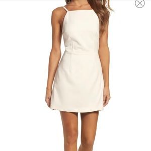 FRENCH CONNECTION | White Whisper Sheath Dress
